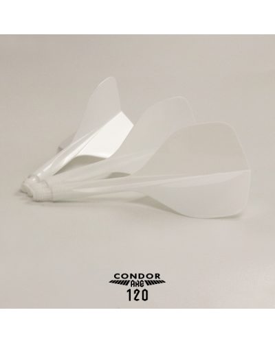 Condor darts flights AXE 120 White