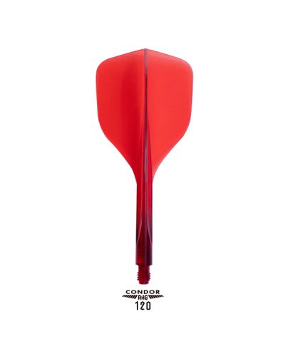 Condor darts flights AXE 120  SMALL Red
